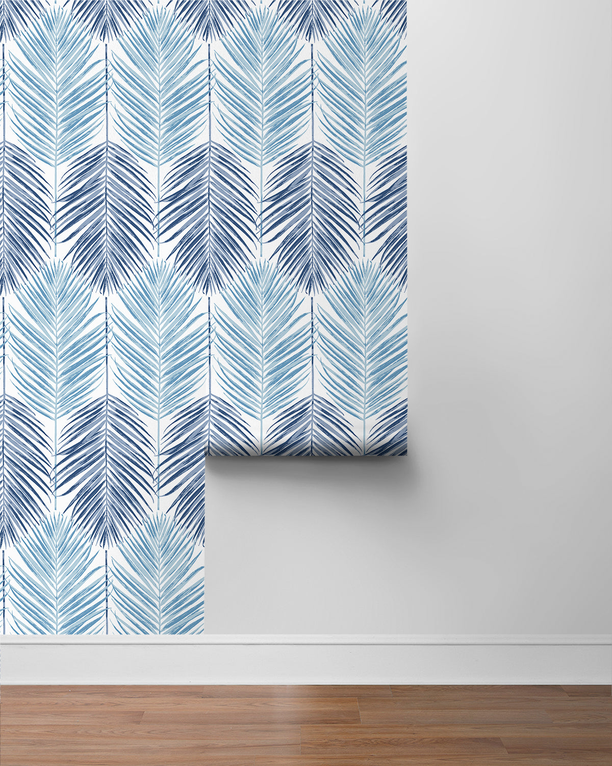 Two Toned Palm Vinyl Wallpaper