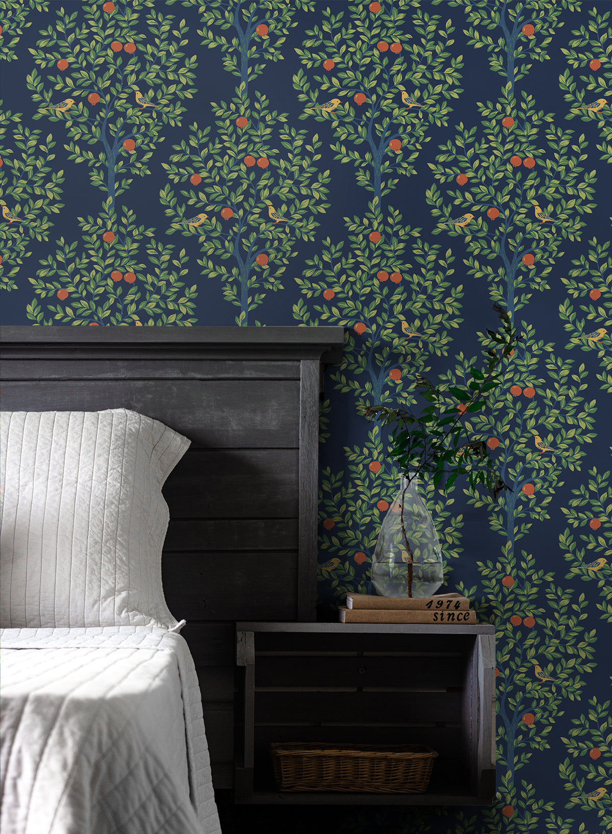 Fruit Tree Vinyl Wallpaper