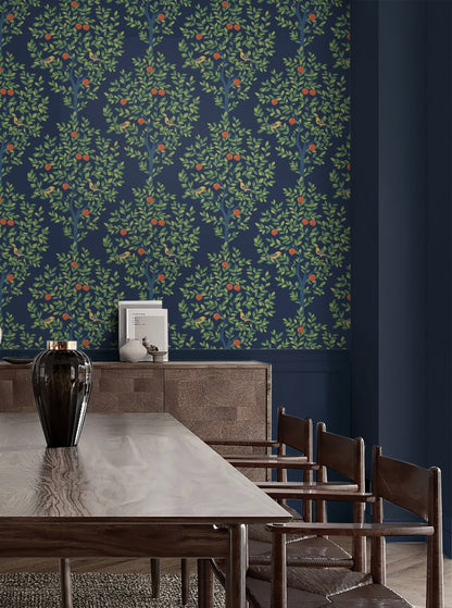 Fruit Tree Vinyl Wallpaper