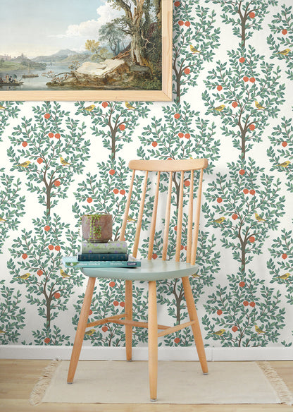 Fruit Tree Vinyl Wallpaper