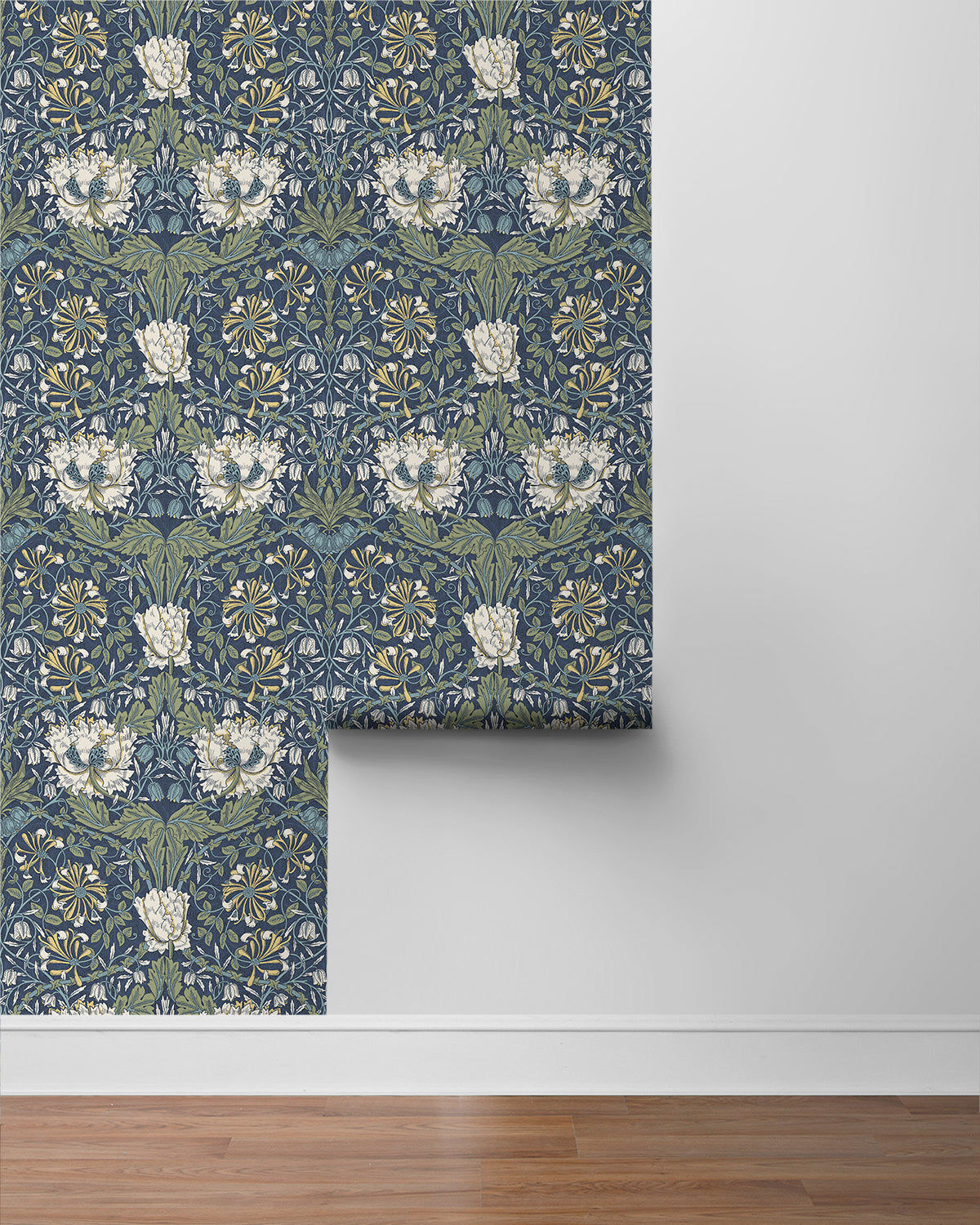 Ogee Flora Vinyl Wallpaper