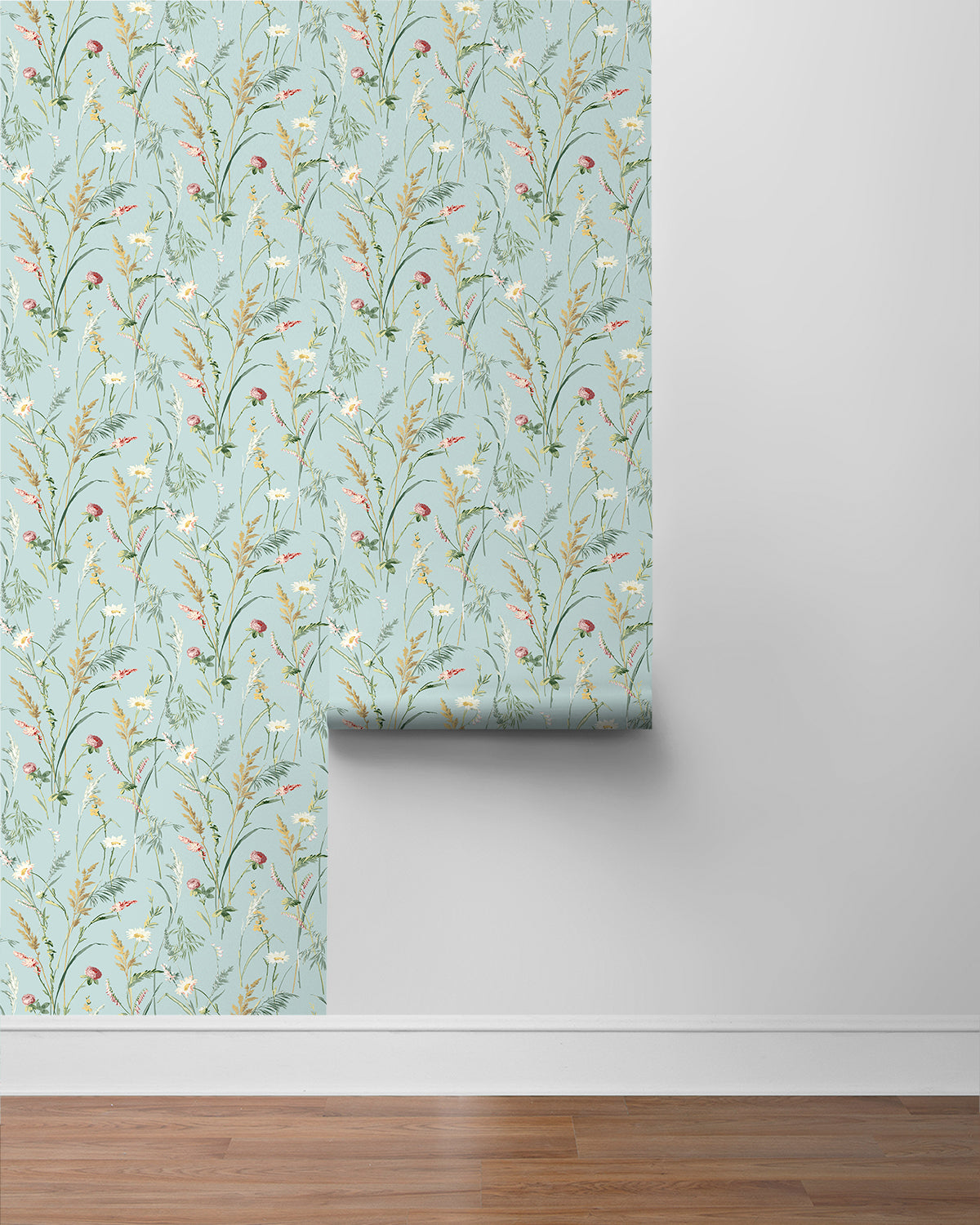 Meadow Flowers Vinyl Wallpaper