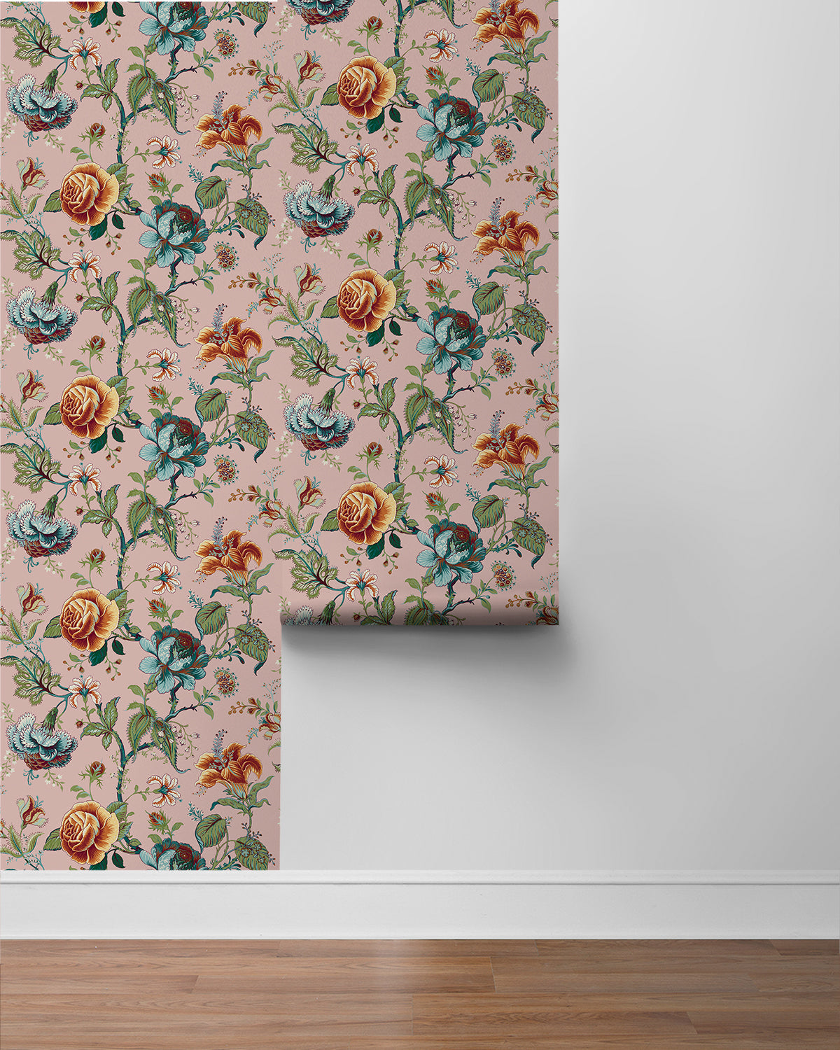 Sanibel Floral Trail Vinyl Wallpaper