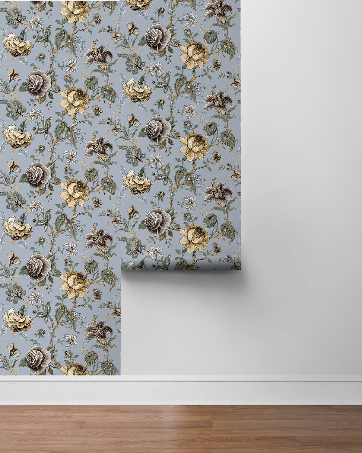 Sanibel Floral Trail Vinyl Wallpaper