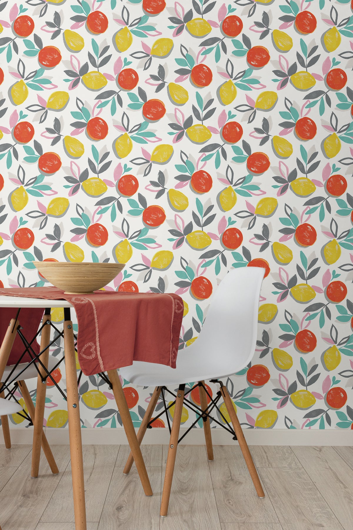 Fruit Toss Vinyl Wallpaper