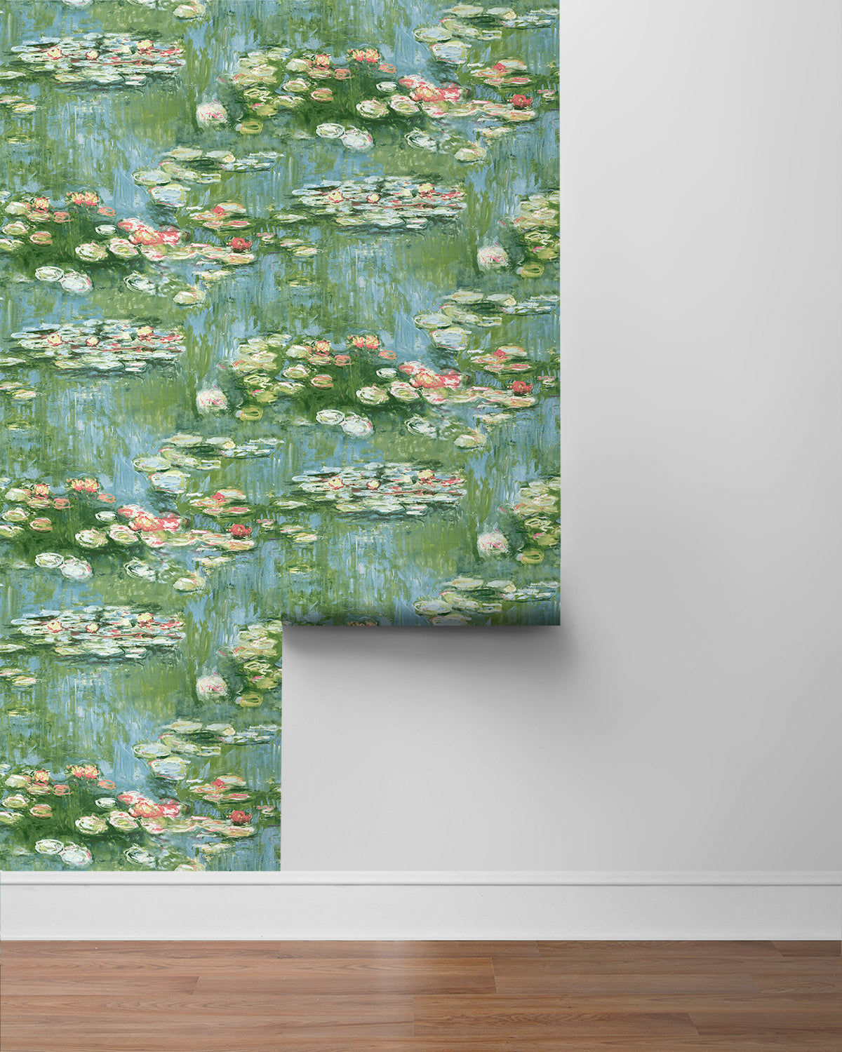 Lily Pond Vinyl Wallpaper