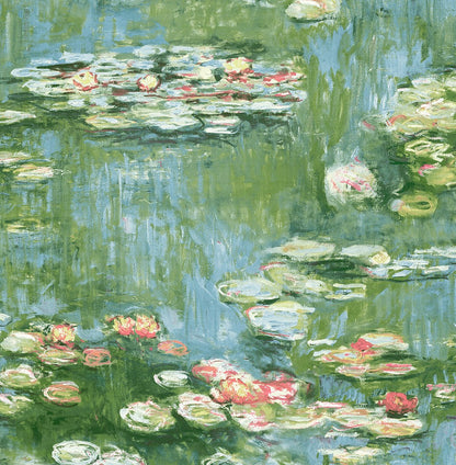 Lily Pond Vinyl Wallpaper