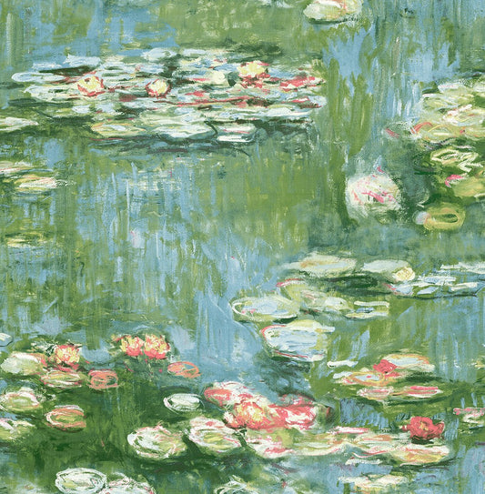 Lily Pond Vinyl Wallpaper