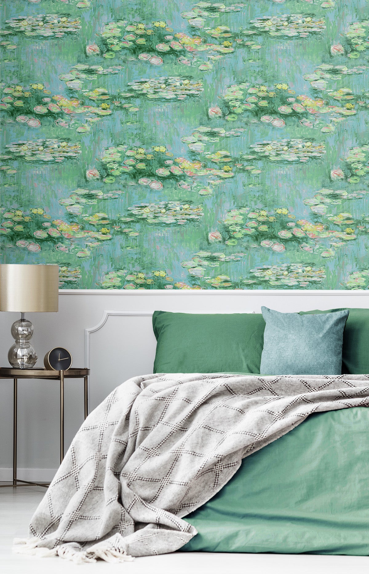 Lily Pond Vinyl Wallpaper