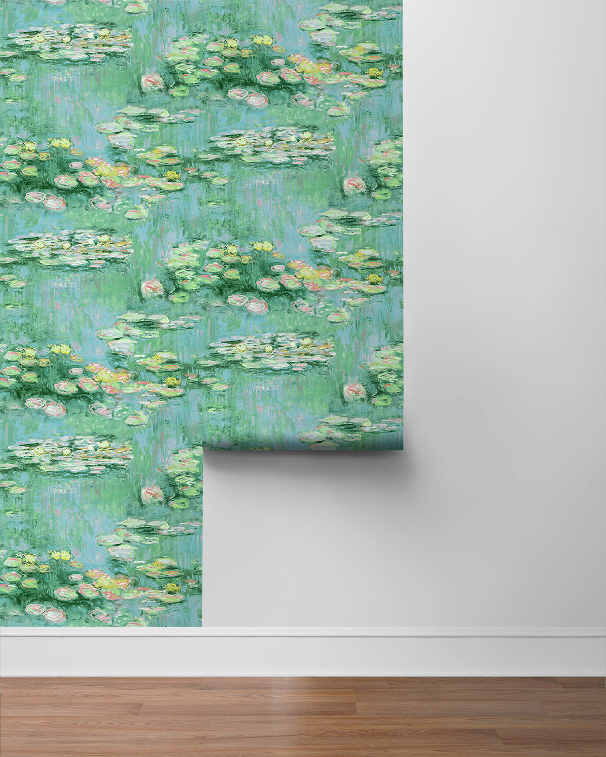 Lily Pond Vinyl Wallpaper