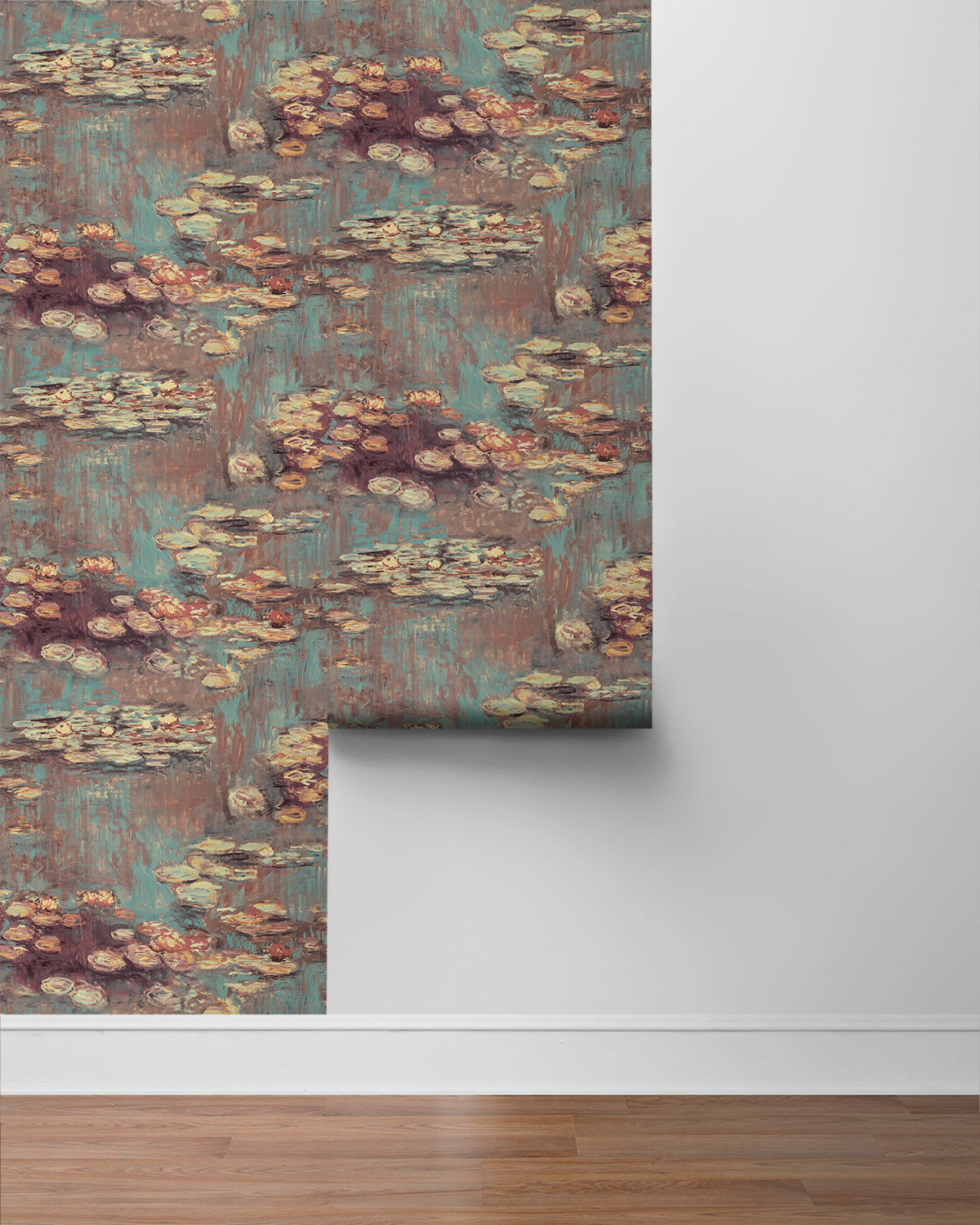 Lily Pond Vinyl Wallpaper