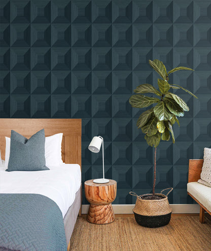 Quadrant Geo Vinyl Wallpaper