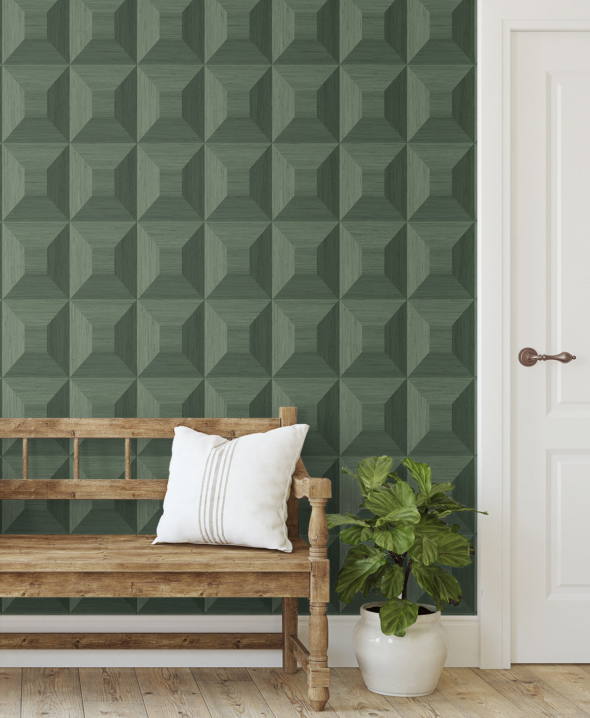 Quadrant Geo Vinyl Wallpaper