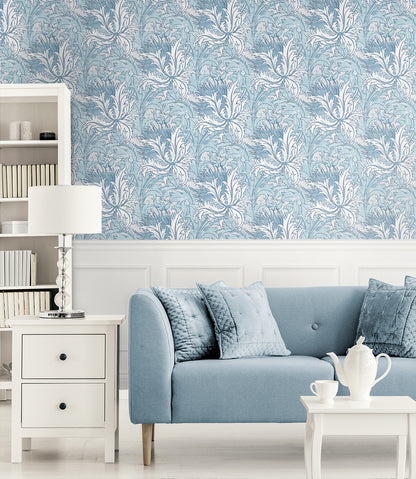 Floral Folly Vinyl Wallpaper