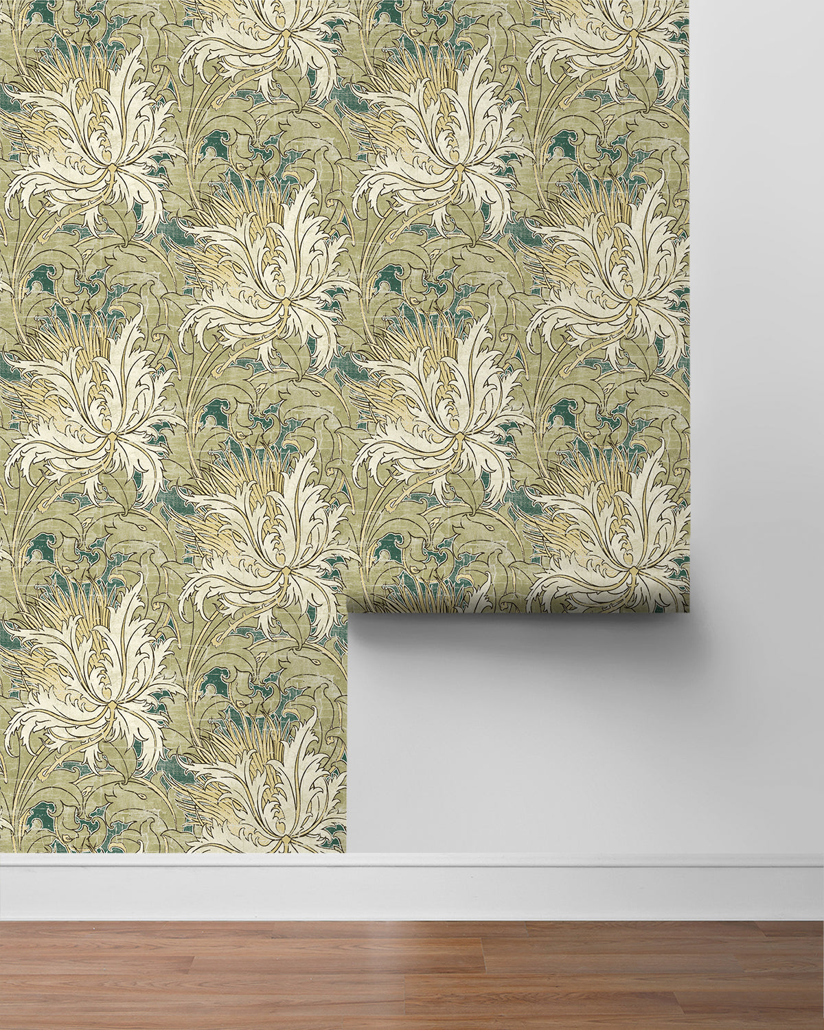 Floral Folly Vinyl Wallpaper