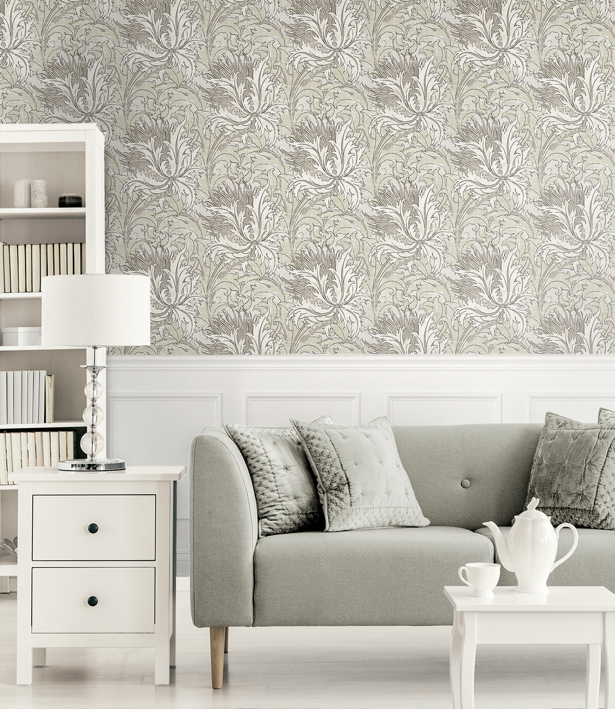 Floral Folly Vinyl Wallpaper