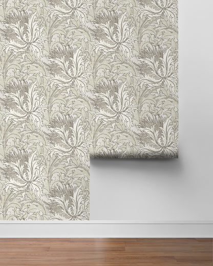 Floral Folly Vinyl Wallpaper