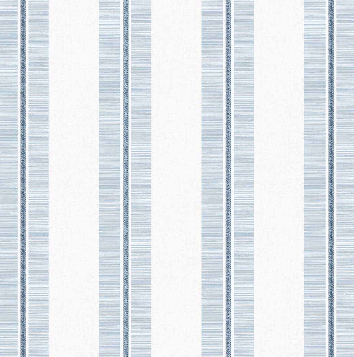 Beach Towel Stripe Vinyl Wallpaper