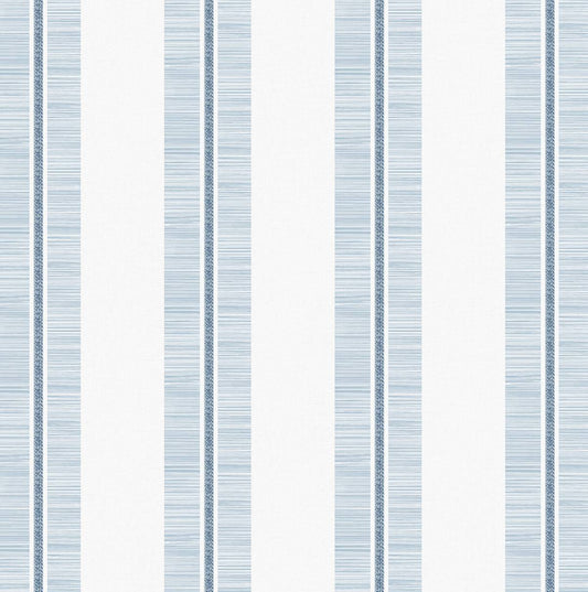 Beach Towel Stripe Vinyl Wallpaper