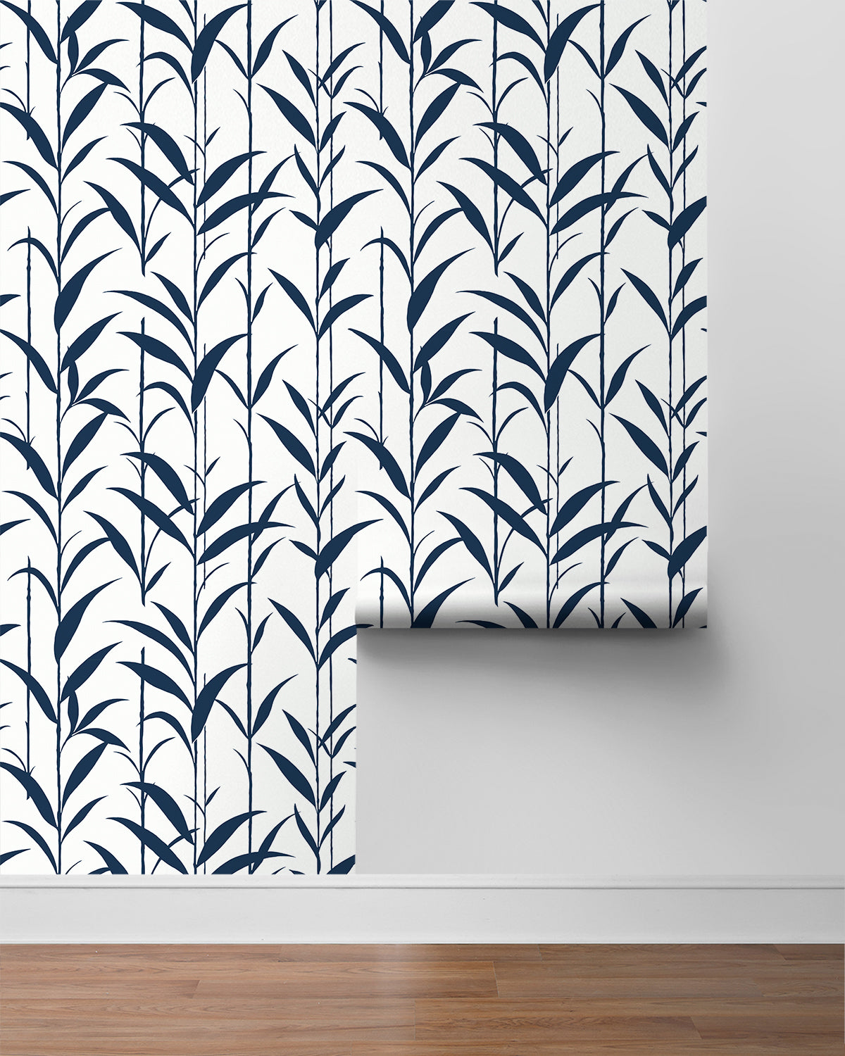 Bamboo Silhouette Vinyl Wallpaper