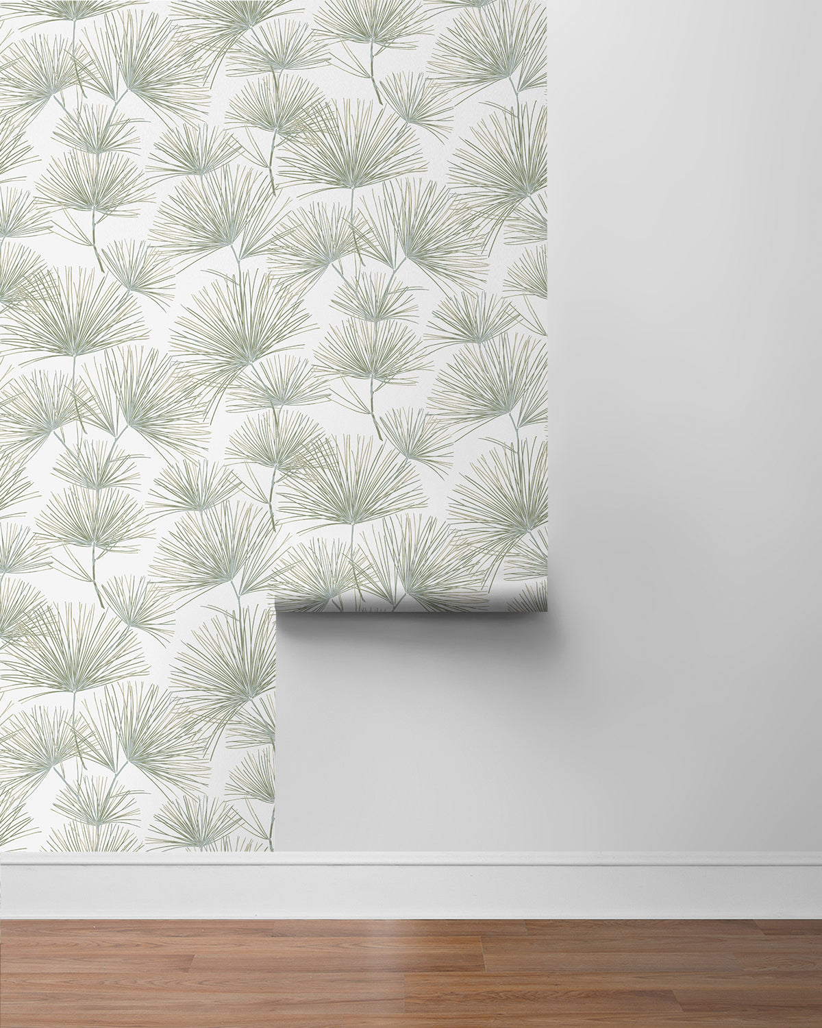 Pine Needles Vinyl Wallpaper