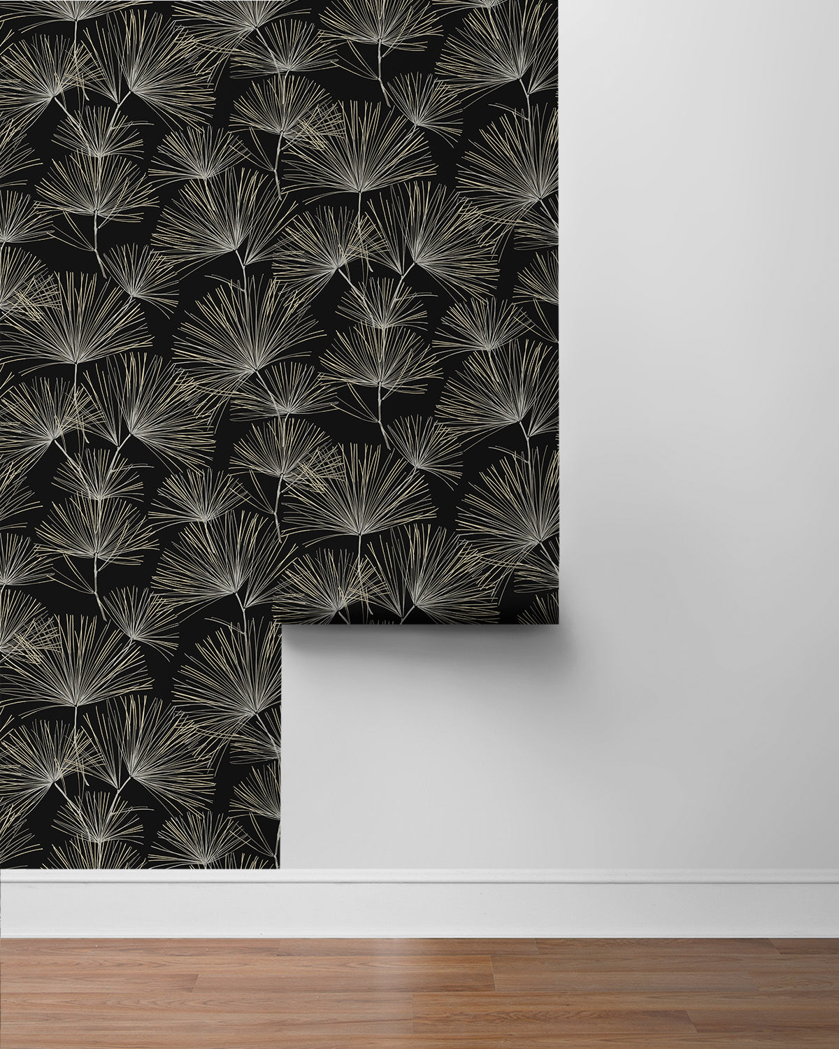 Pine Needles Vinyl Wallpaper