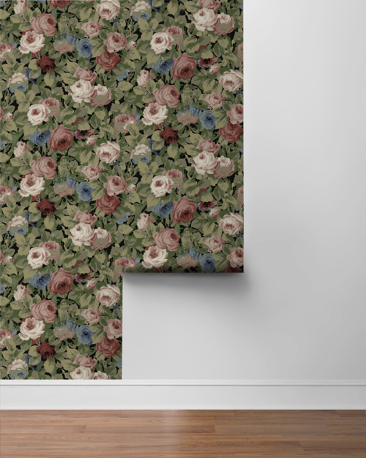 Rose Garden Vinyl Wallpaper