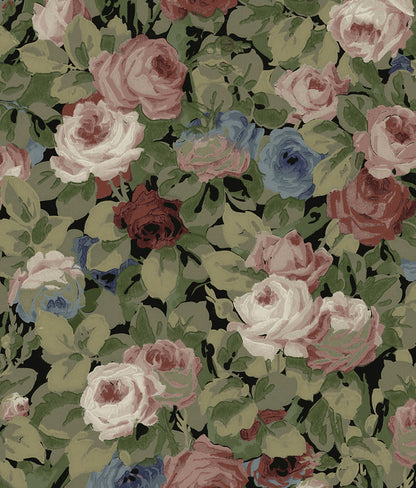 Rose Garden Vinyl Wallpaper