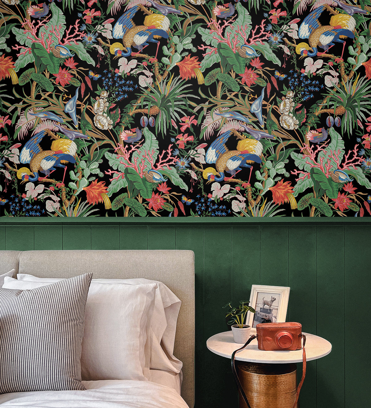 Tropical Canopy Vinyl Wallpaper