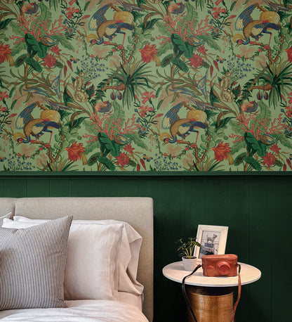 Tropical Canopy Vinyl Wallpaper