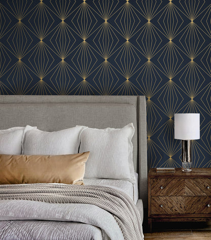 Gem Geometric Vinyl Wallpaper