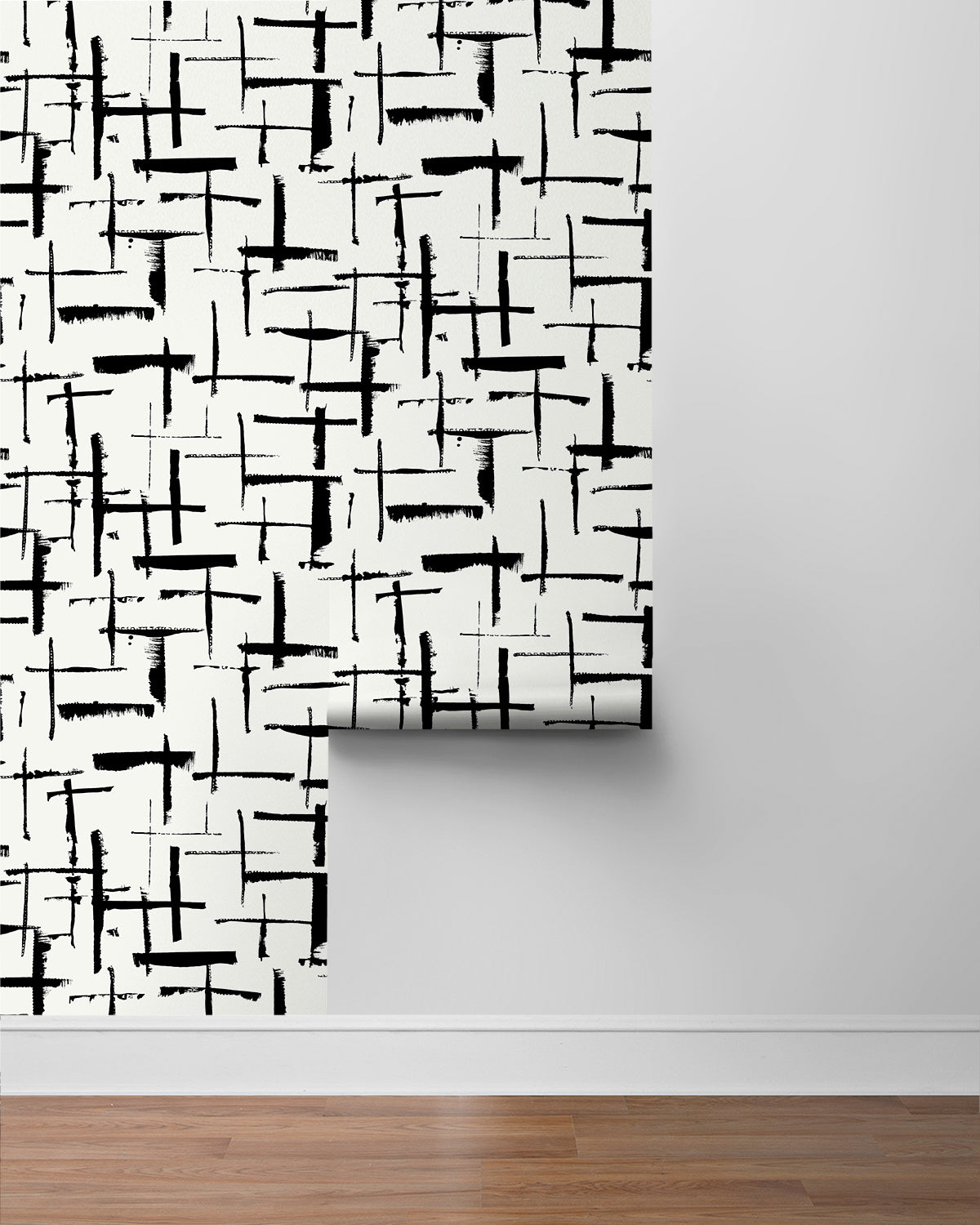 Crosshatch Abstract Vinyl Wallpaper