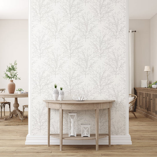 Haguenau, Winter Branches, 20.9 in. x 32.81 ft. = 57.5 sq. ft, Wallpaper Roll