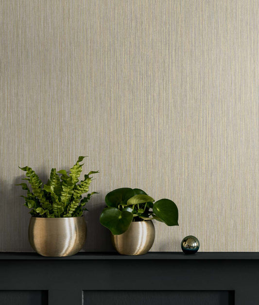 Matoury, Vertical Stria, 27 in. x 26.9 ft. = 60.53 sq. ft, Wallpaper Roll