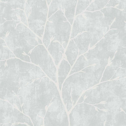 Botanical Avena Branches Half Drop Wallpaper