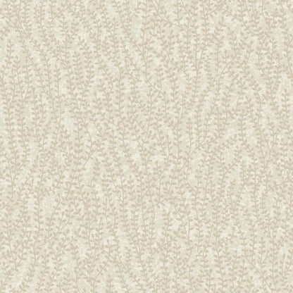 Botanical Seaweed Beaded Branches Nonwoven Wallpaper