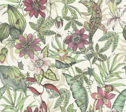 Pasadena Rainforest Non-woven Unpasted Wallpaper