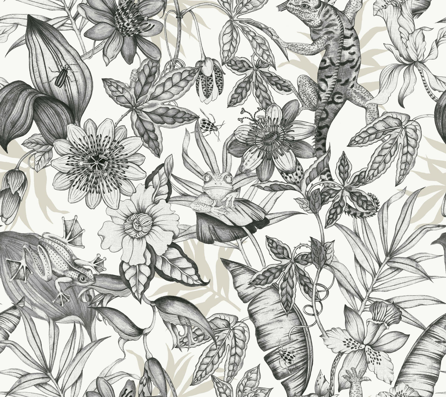 Pasadena Rainforest Non-woven Unpasted Wallpaper