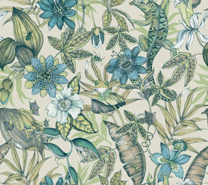 Pasadena Rainforest Non-woven Unpasted Wallpaper
