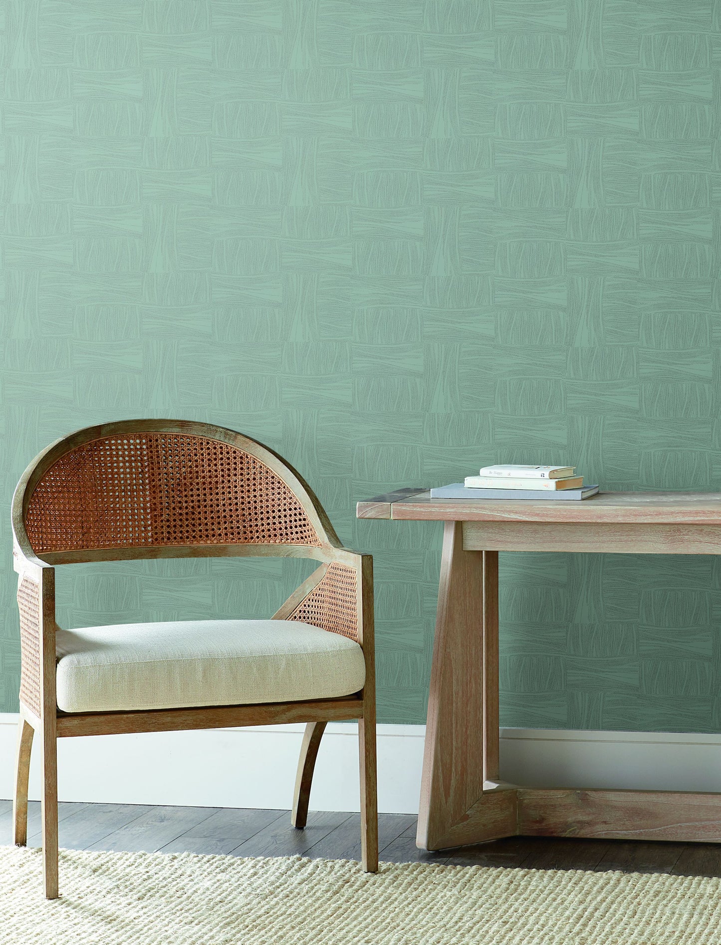 Aesthetic Wallcovering Geometric Unpasted Non-Woven Wallpaper