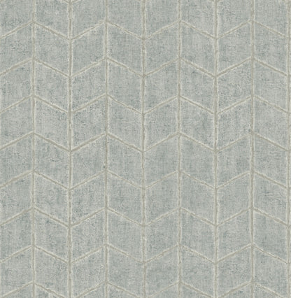 Chevron Birch Non-woven Unpasted Wallpaper