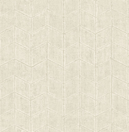 Chevron Birch Non-woven Unpasted Wallpaper