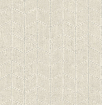 Chevron Birch Non-woven Unpasted Wallpaper