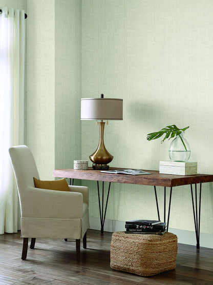 Chevron Birch Non-woven Unpasted Wallpaper