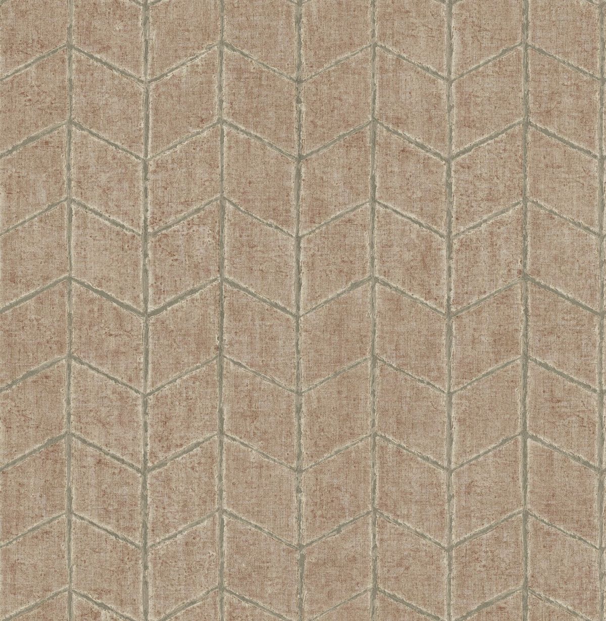 Chevron Birch Non-woven Unpasted Wallpaper