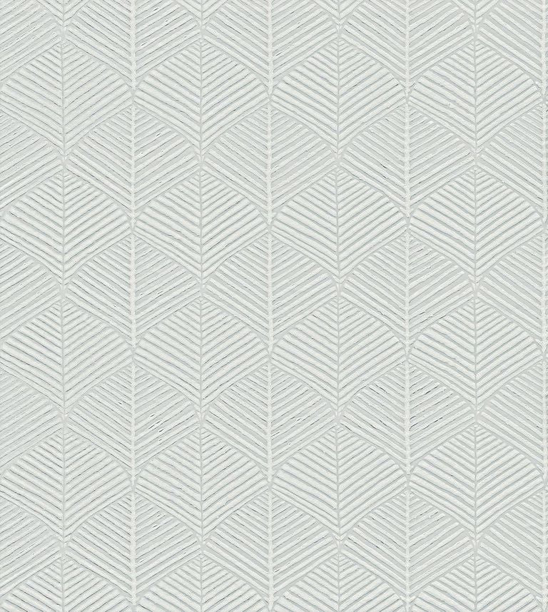 Paris Universal Nature Geometric Fabric Backed Vinyl Unpasted Wallpaper